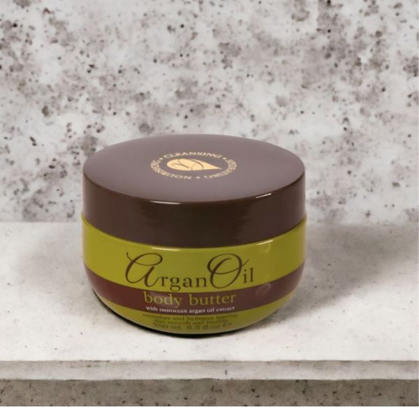 Argan Oil Body Butter with Moroccan argan oil extract 250ml (British brand)