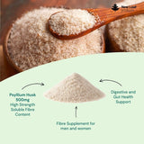 New Leaf psyllium husk powder high strength 5000mg, imported from the UK