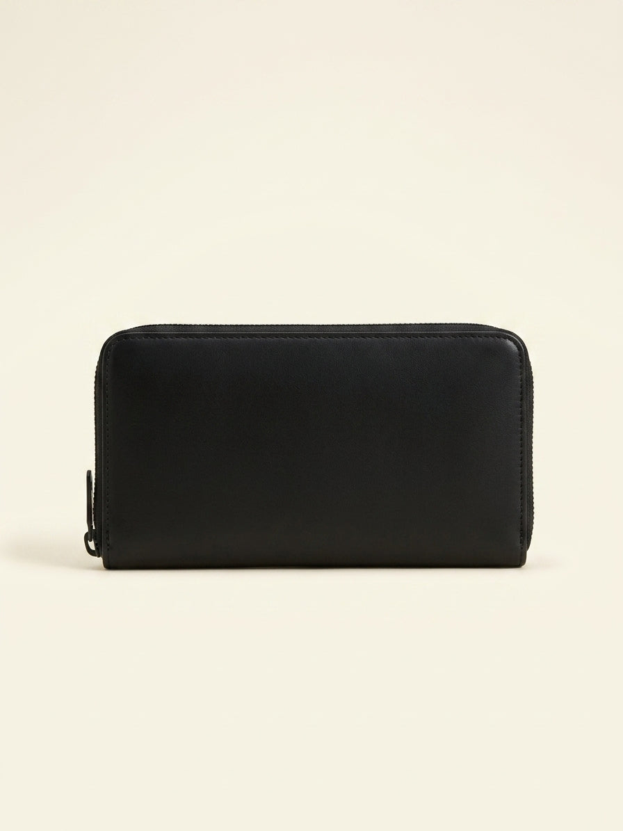 Cartier C de Cartier International zipped leather wallet, imported from the UK