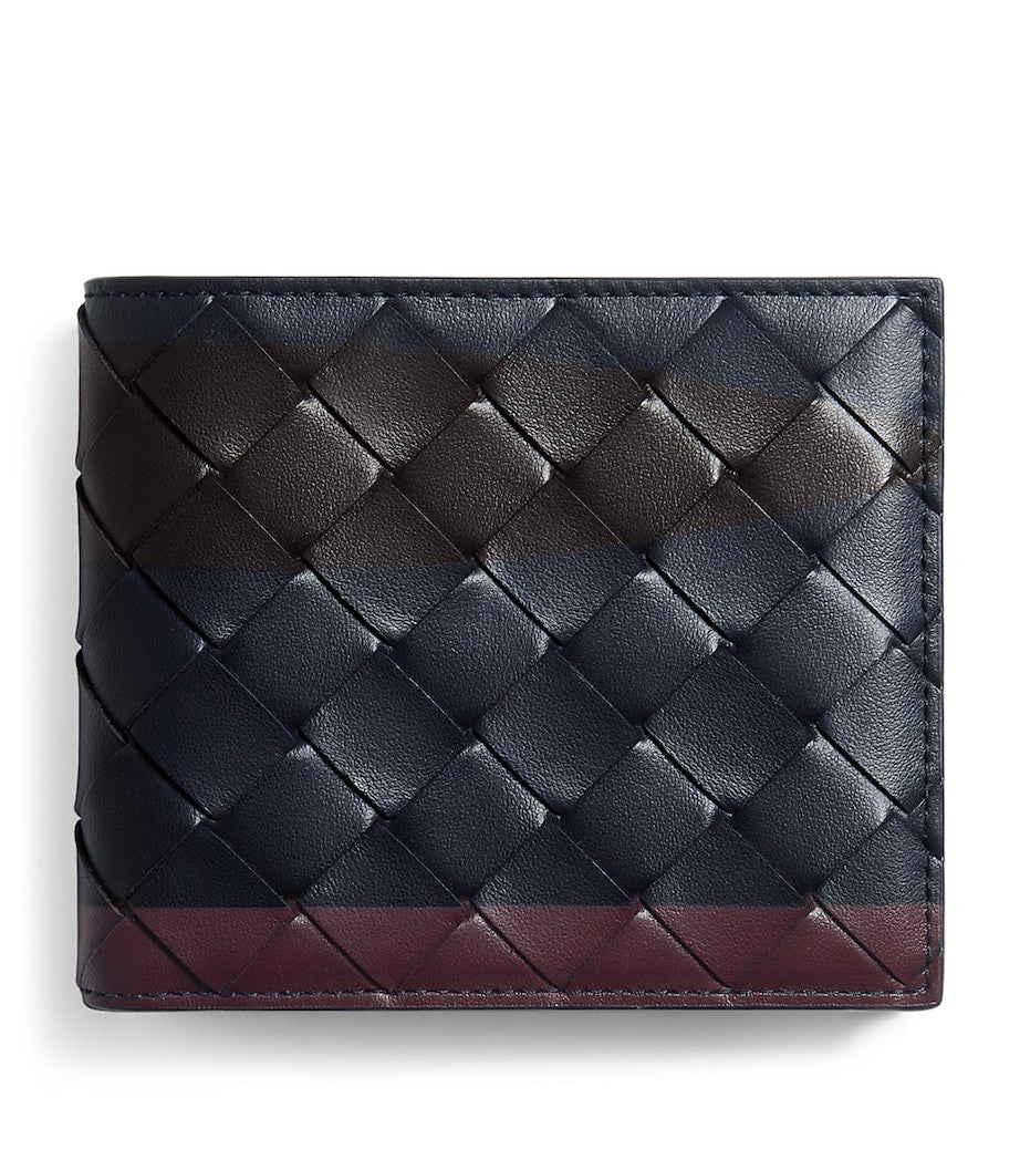 Bottega Veneta Intrecciato leather bifold wallet, imported from the UK