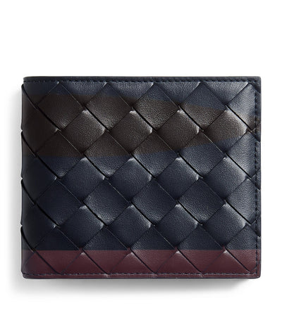 Harrods Bottega Veneta Leather Intrecciato Bifold Wallet- Buy online at McGrocer