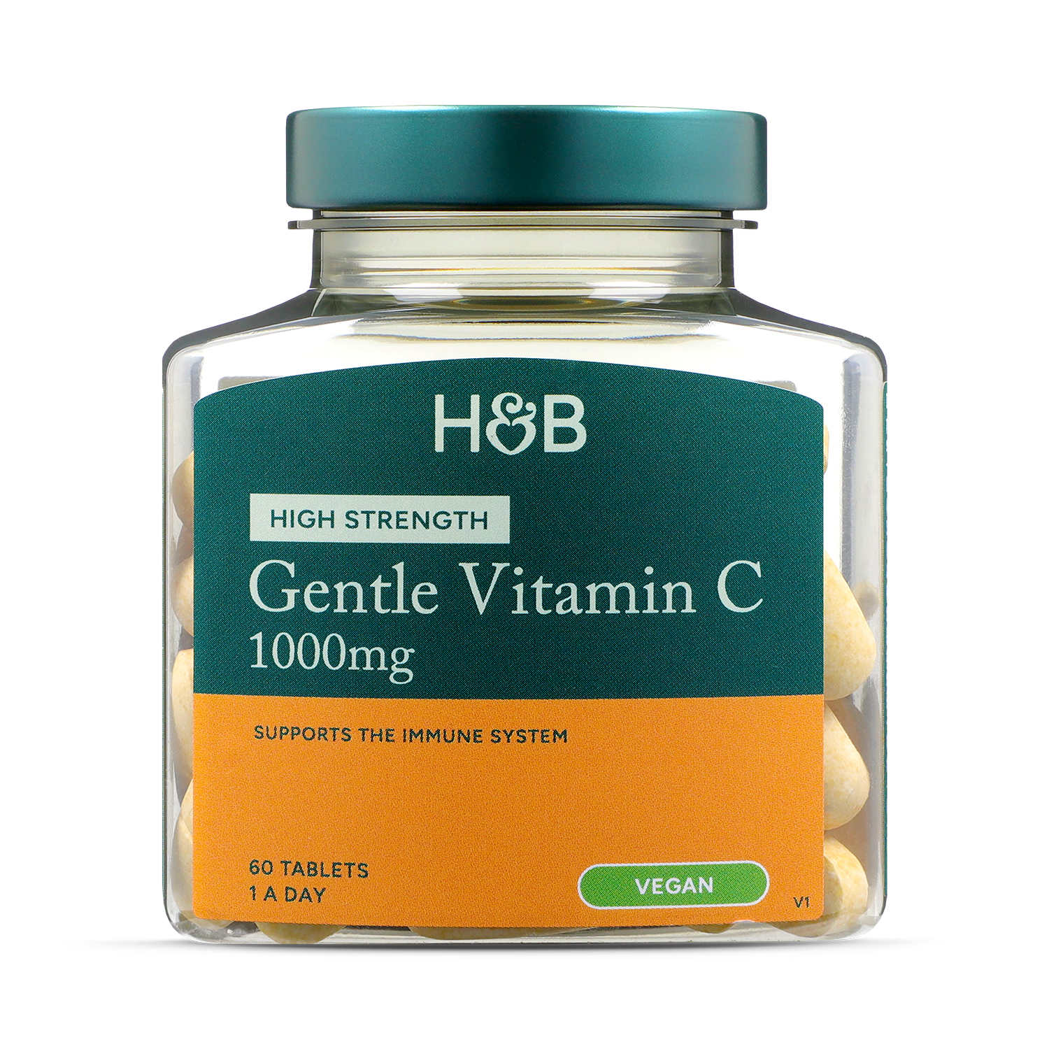 Holland & Barrett Gentle Vitamin C Tablets 1000mg 60 tablets, UK version