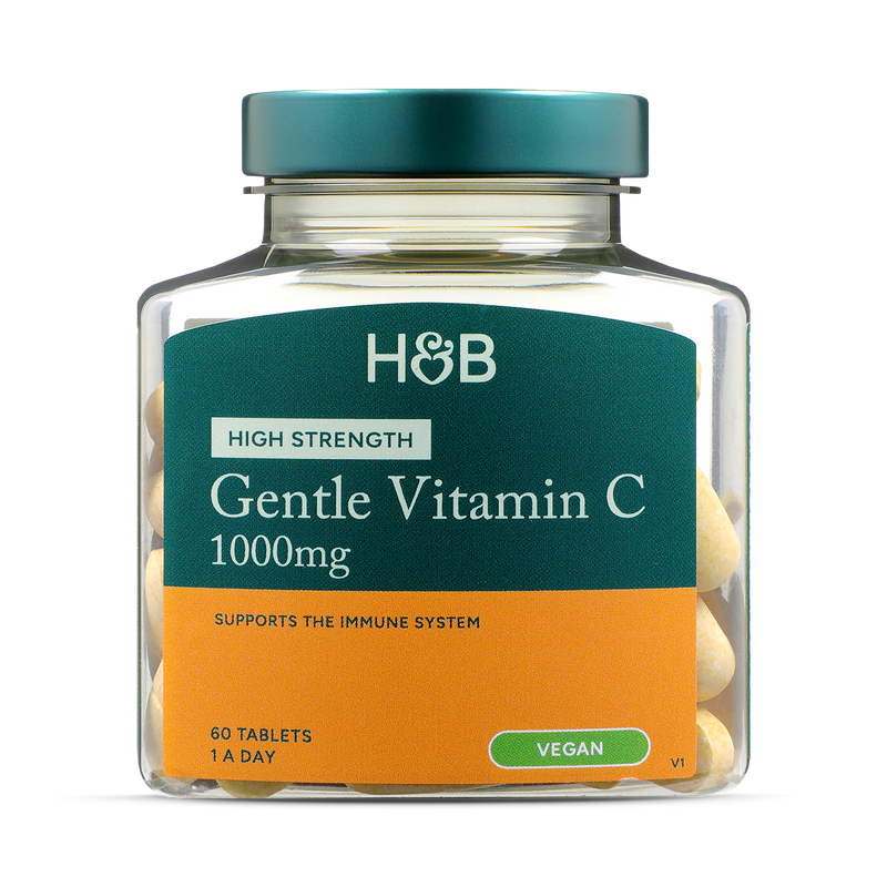 Holland & Barrett Gentle Vitamin C Tablets 1000mg 60 tablets, UK version