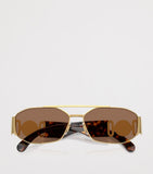 Versace metal rectangle sunglasses VE2287 - British product
