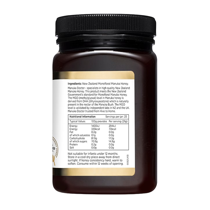 Manuka Doctor Manuka Honey MGO 240 500g Manuka Honey Holland&Barrett   