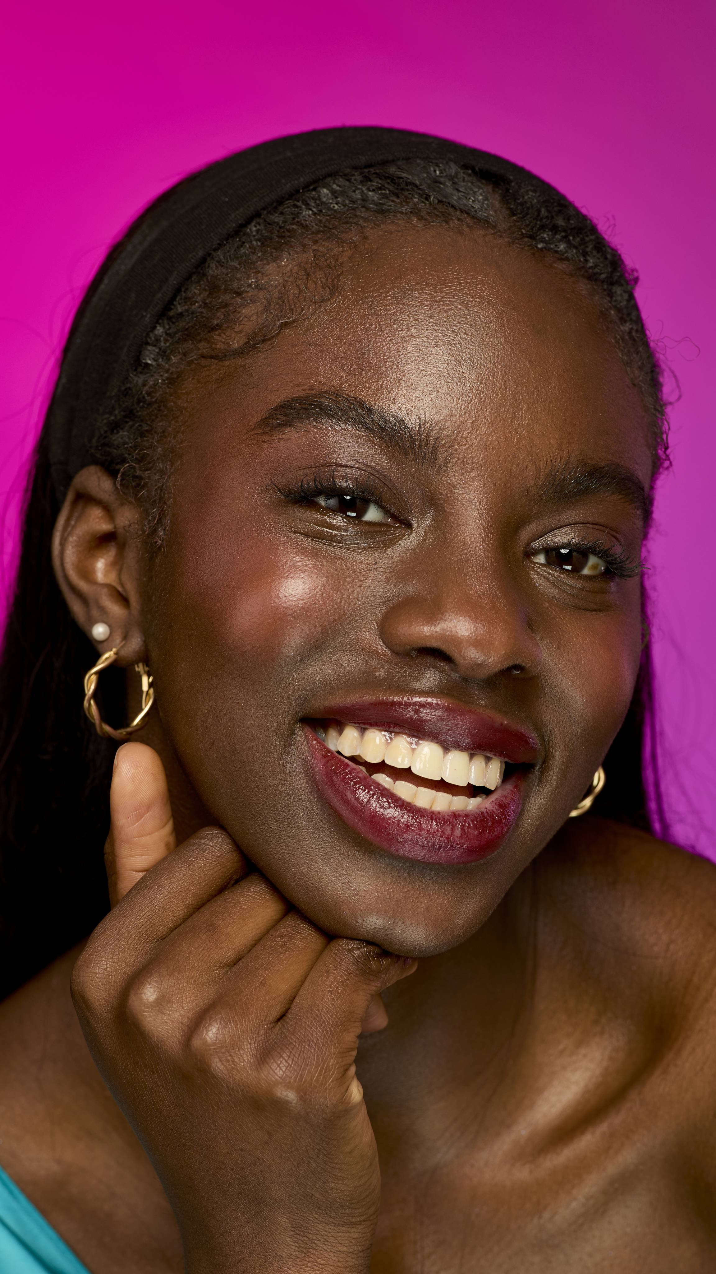 Lush Dahlia lipstick black cherry shade, UK version