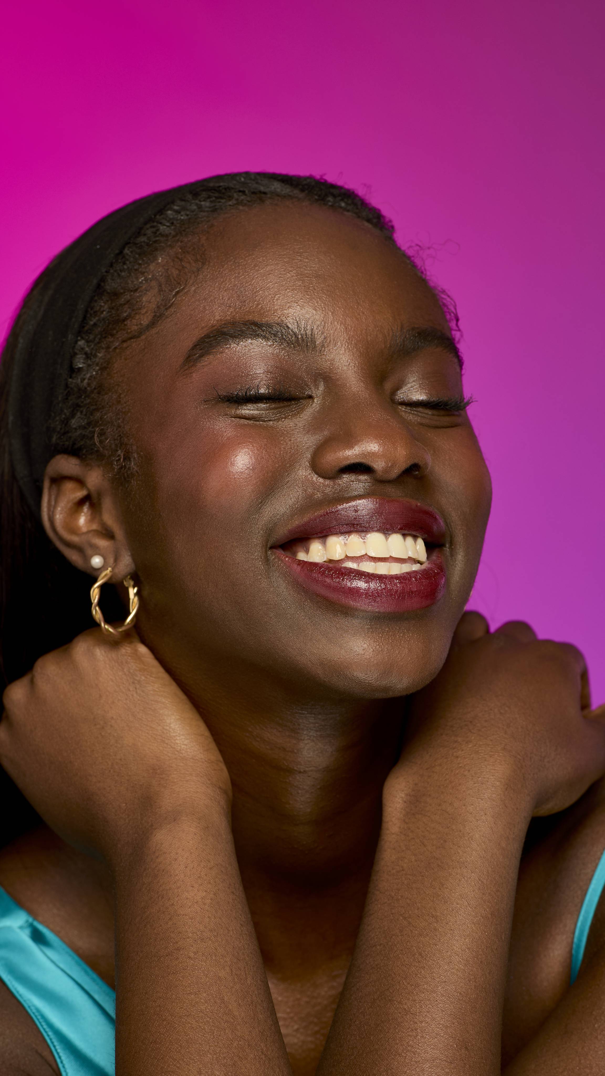Lush Dahlia lipstick black cherry shade, UK version