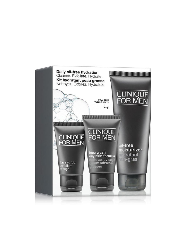 Daily Oil-Free Hydration Skincare Gift Set for Men