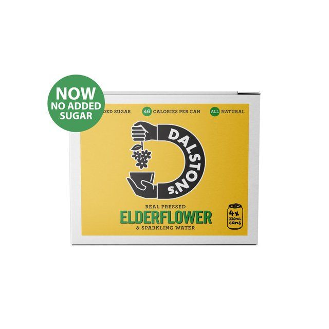 Dalston's Elderflower No Added Sugar Multipack