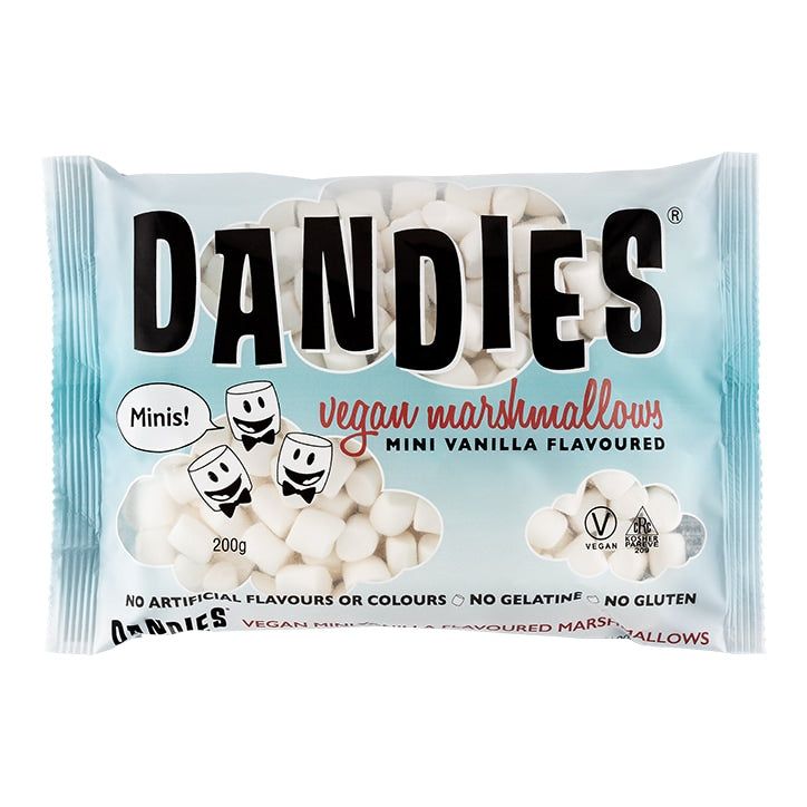 Dandies Vegan Vanilla Marshmallows 12 x 200g