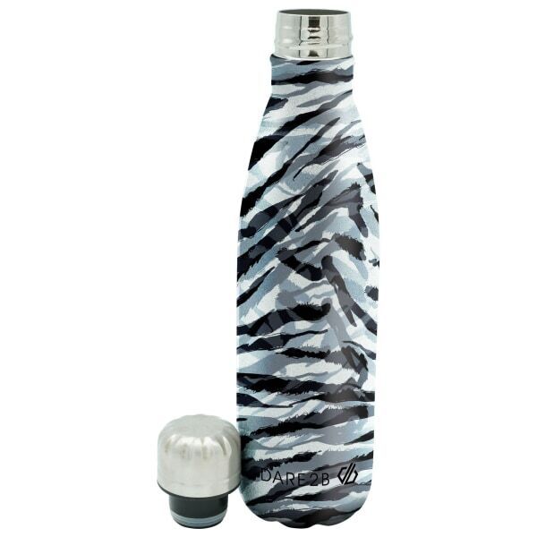 Dare 2B Zebra Print Metal Water Bottle