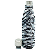 Dare 2B Zebra Print Metal Water Bottle