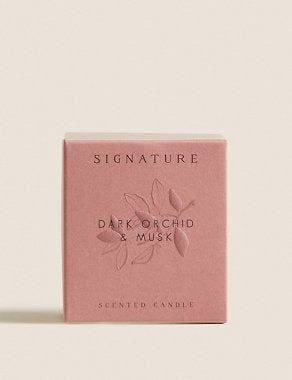 Dark Orchid & Musk Boxed Candle