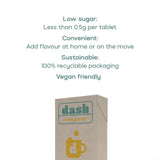 Dash Low Sugar Honeycomb Flavouring Tablets   30 per pack