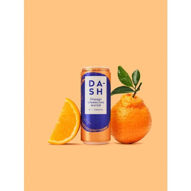 DASH Orange Infused Sparkling Water    12 x 330ml