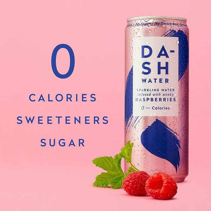 Dash Water Raspberry 4 x 330ml