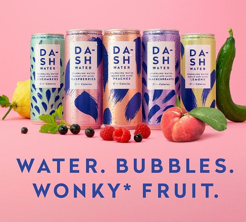 Dash Water Raspberry 4 x 330ml