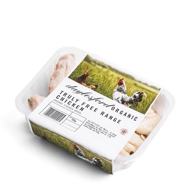 Daylesford Organic Chicken Wings   500g