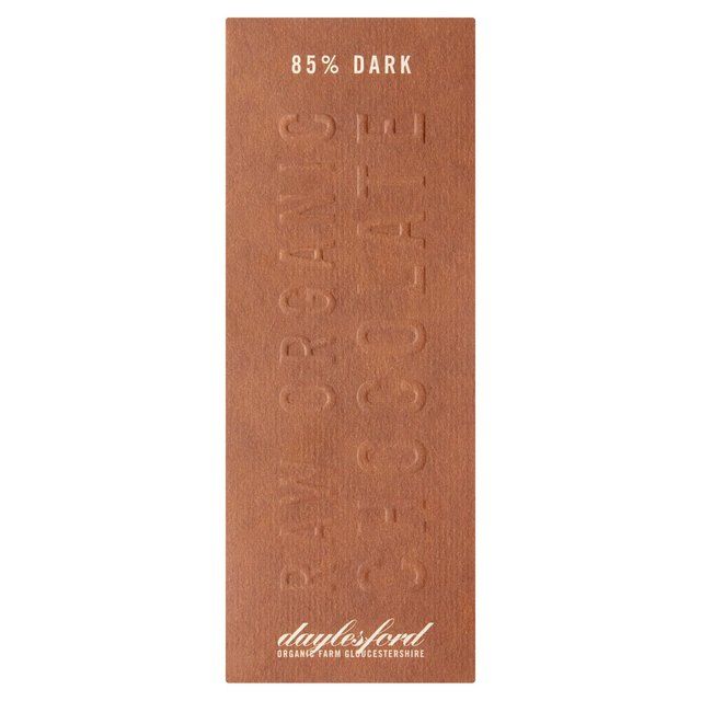 Daylesford Organic Raw Chocolate Bar - Dark 85%   50g