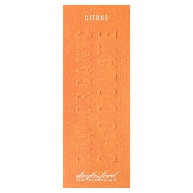 Daylesford Organic Raw Chocolate Bar - Orange & Tangerine   50g