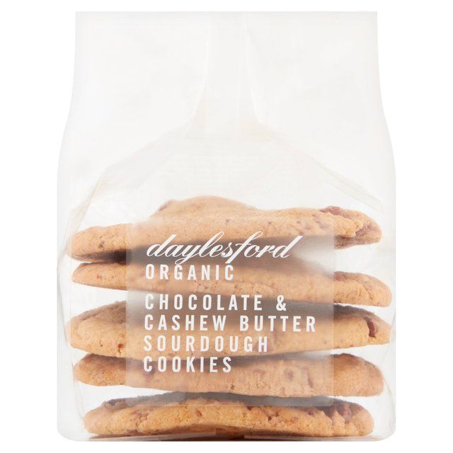 Daylesford Organic Sourdough Chocolate & Cashew Cookies   200g