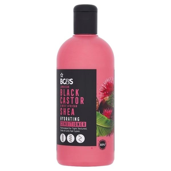 Superdrug Black Castor & Shea Replenish Conditioner 400ml GOODS Superdrug   