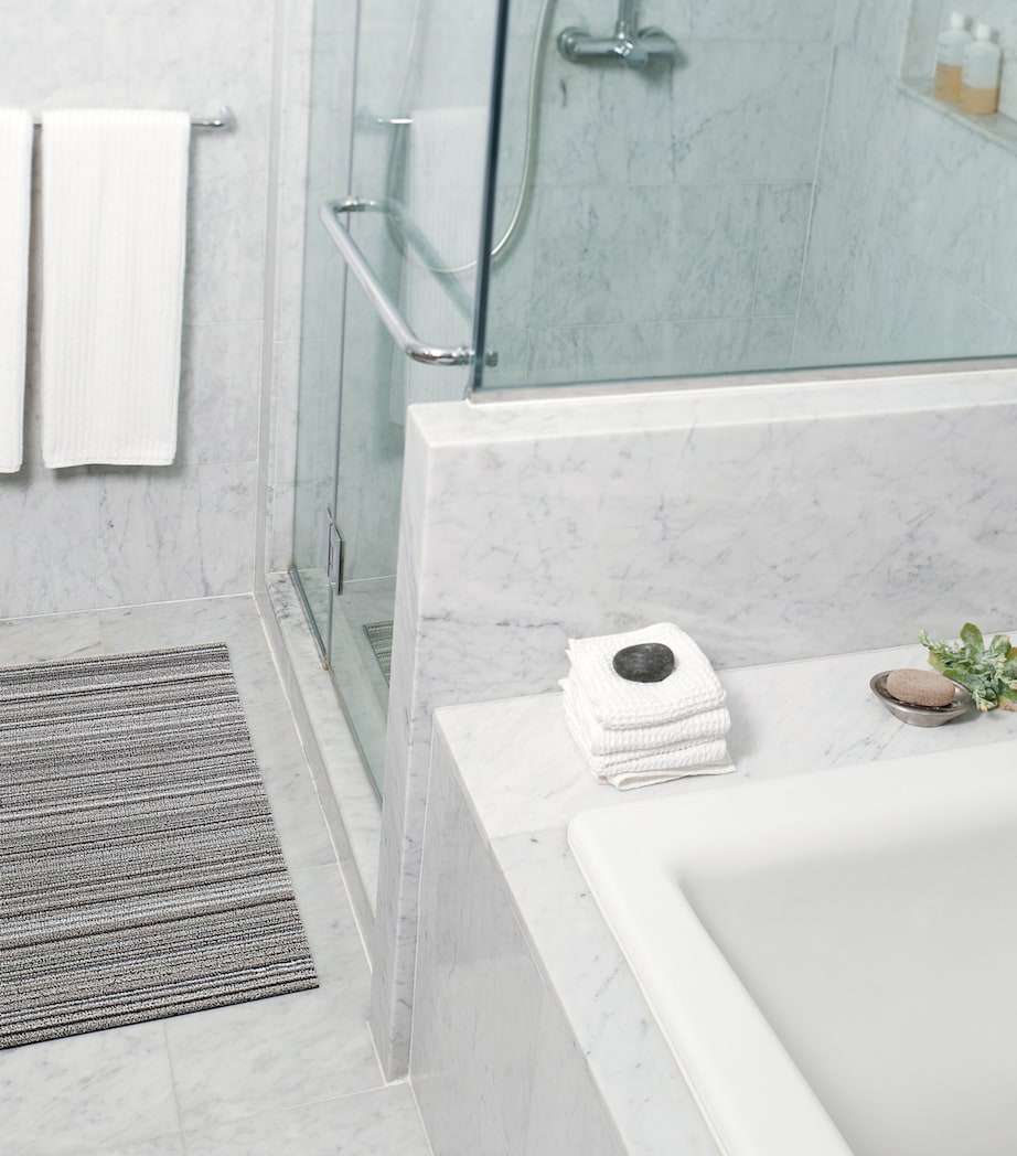 Chilewich Skinny Stripe Shag Utility Mat 61cm x 91cm - British product