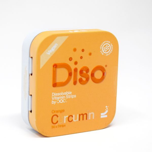 OQO Diso - Curcumin - Orange - 30x Strips GOODS Superdrug   