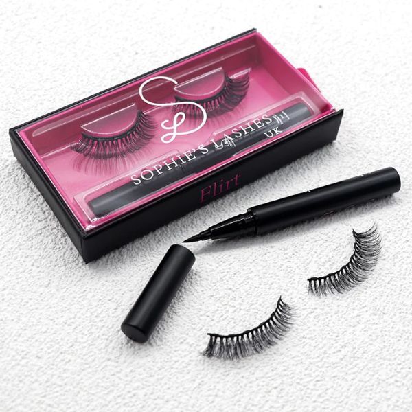 Sophie's Lashes UK Flirt Magnetic Lashes & Black Liner