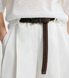 Brunello Cucinelli braided monili belt 2.5cm width - British product