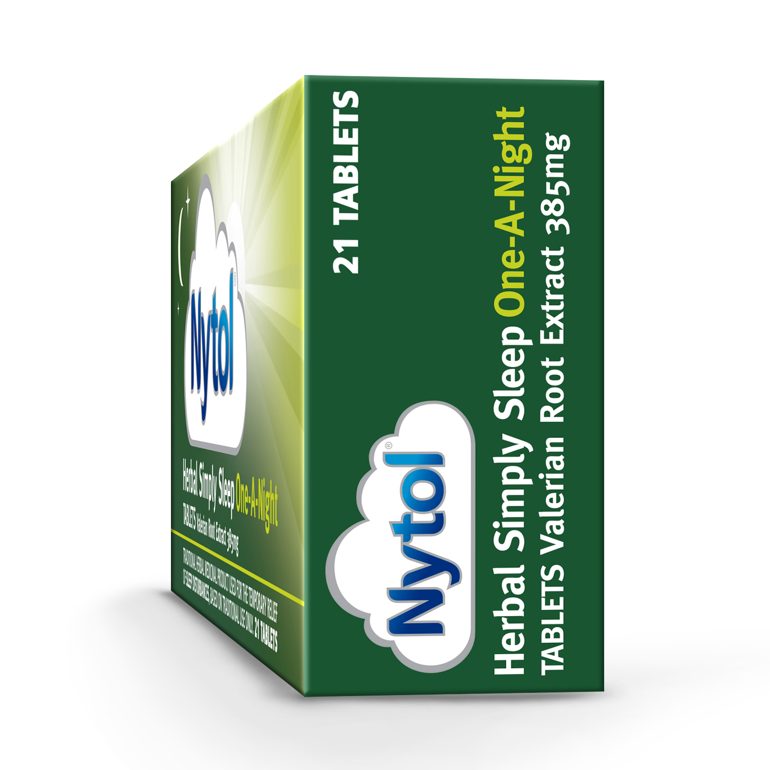 Nytol One-A-Night herbal tablets 21 tablets (British brand)