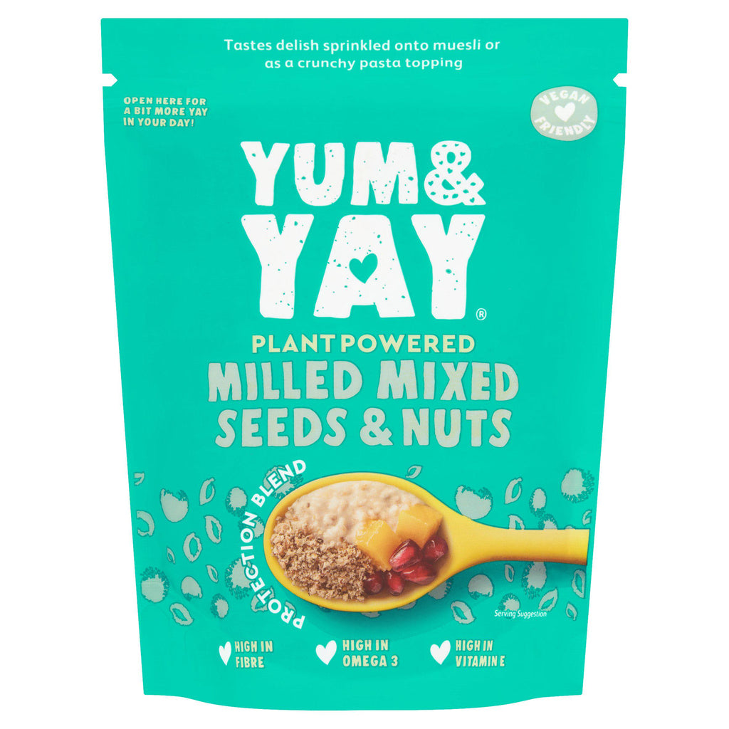 Yum & Yay Nutty Milled Mixed Seeds & Nuts 180g