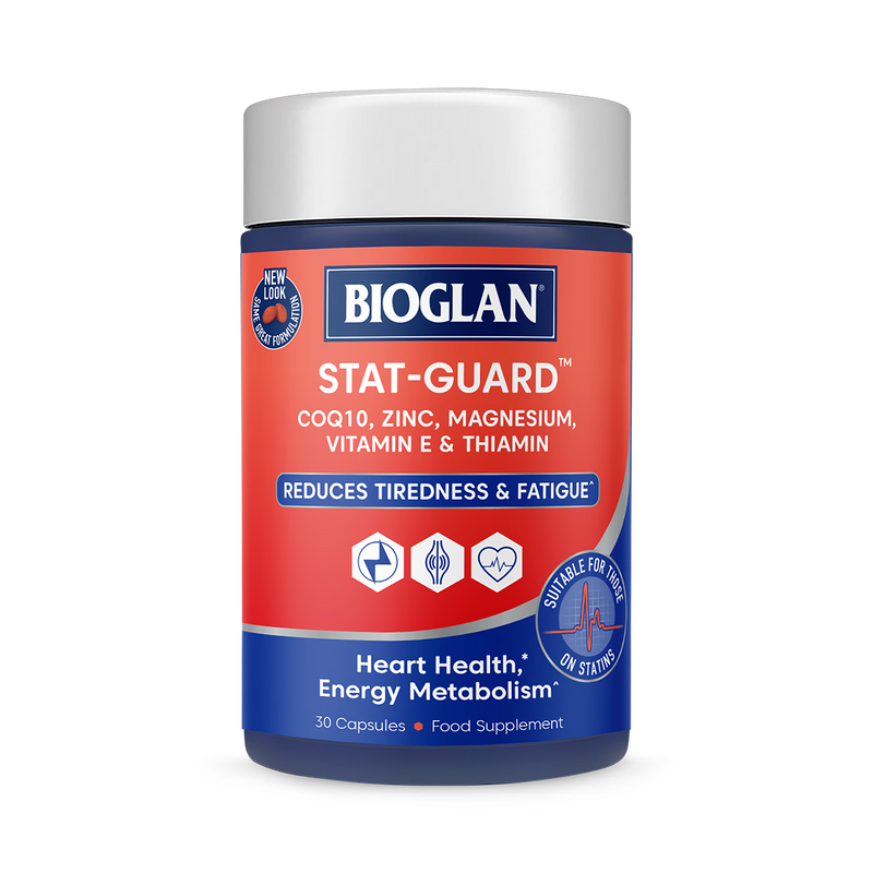 Bioglan Stat-Guard CoQ10 supplement, 30 capsules, imported from the UK