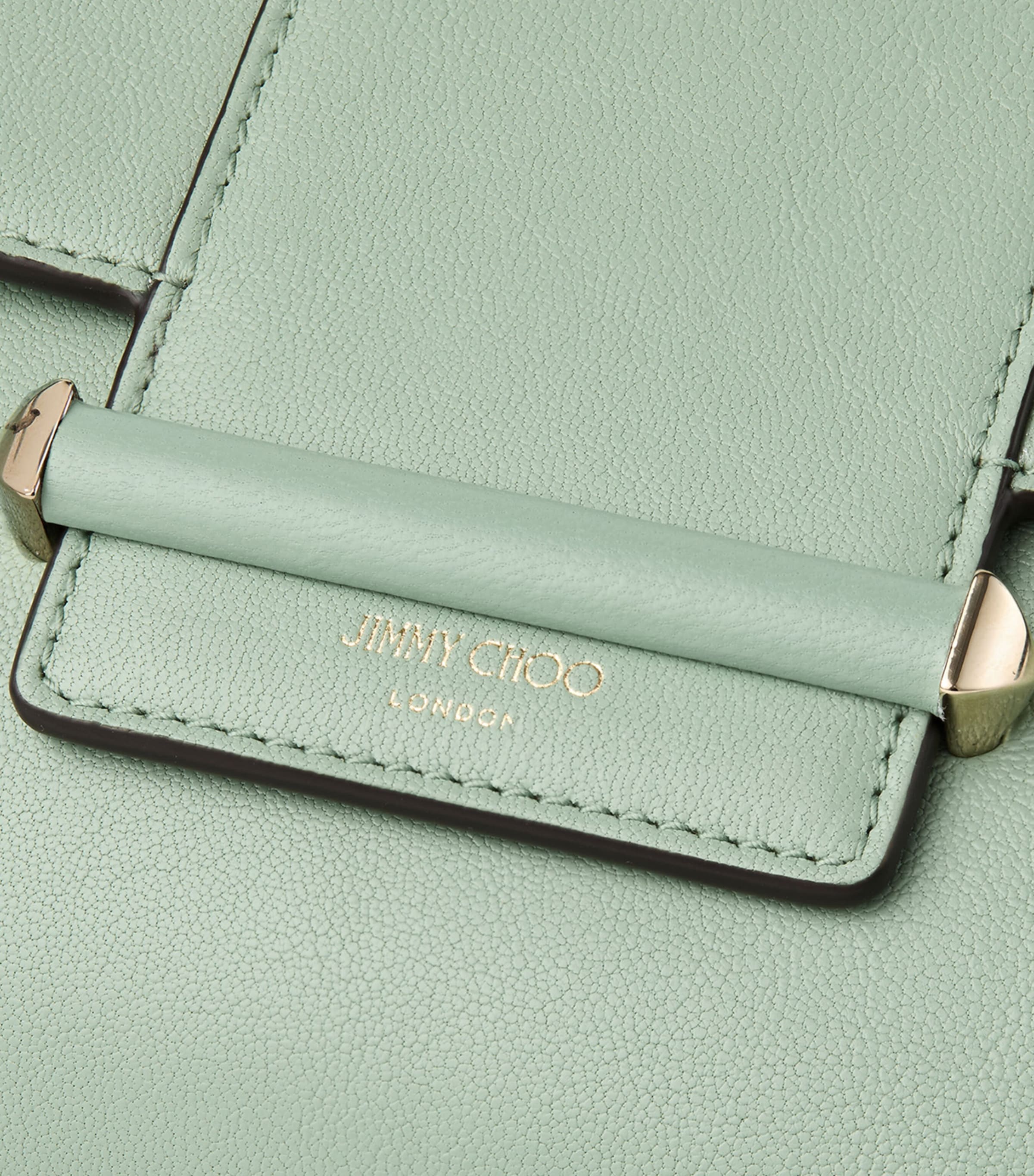 Jimmy Choo Mini Bar chain wallet in leather (British brand)