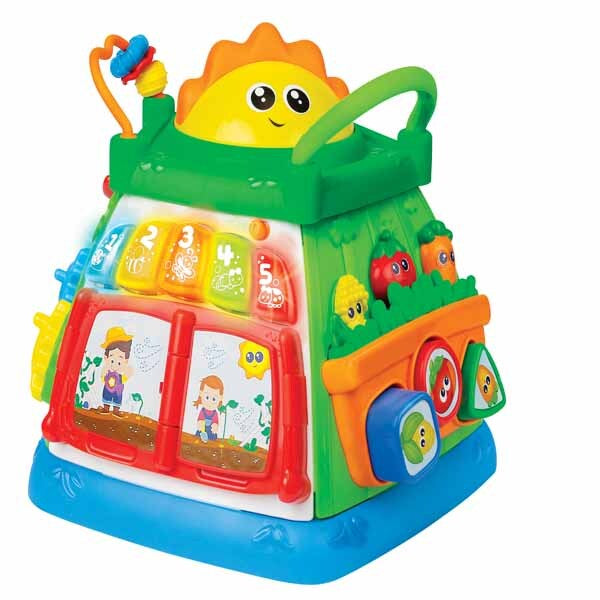 Winfun Lil' Greenthumb baby activity cube, UK version
