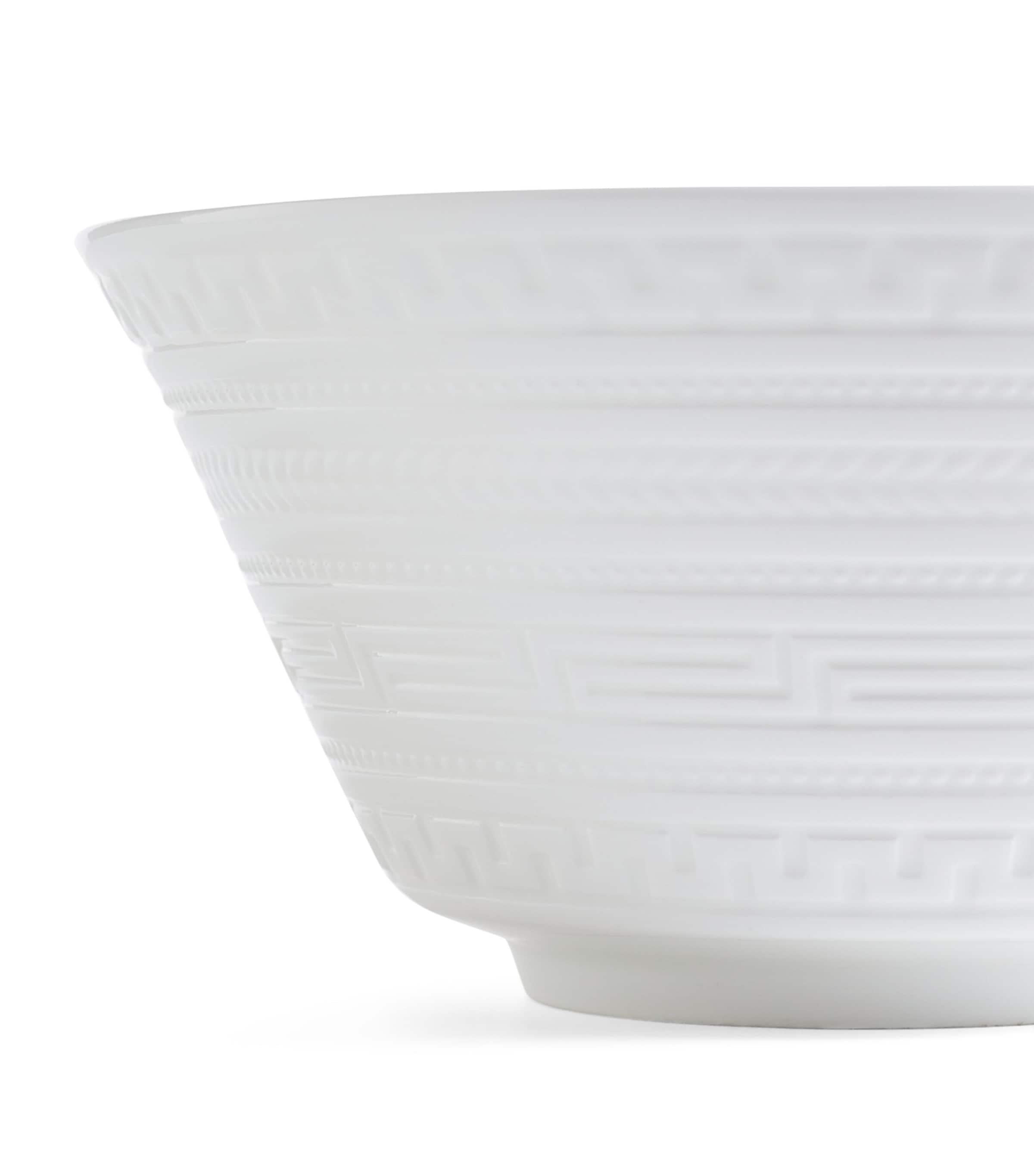 Wedgwood fine bone china cereal bowl with embossed geometric design 15cm (British brand)