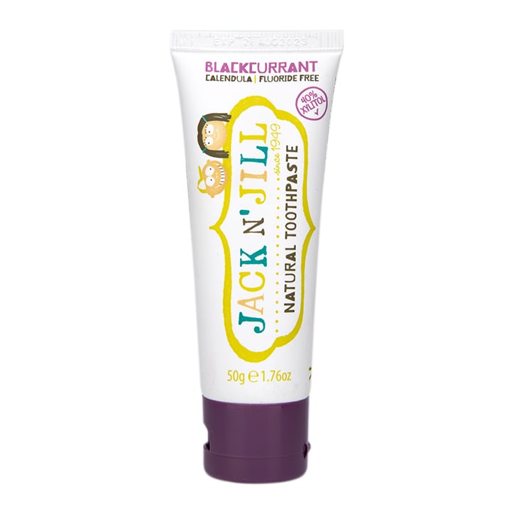 Jack N' Jill Natural Toothpaste Organic Blackcurrant 50g GOODS Holland&Barrett   