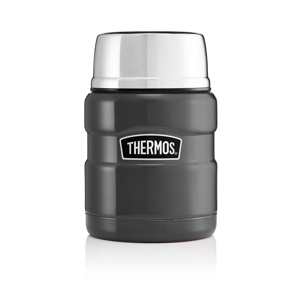 Thermos King Food Flask Gunmetal Grey 470ml