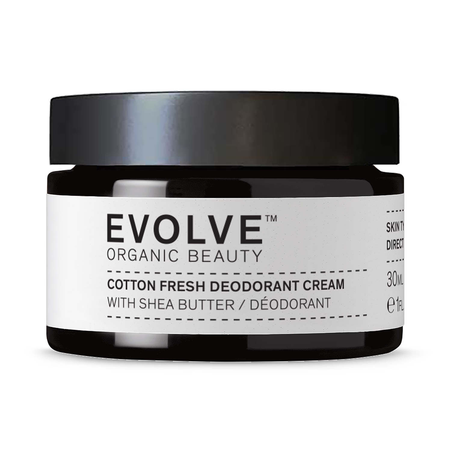 Evolve Cotton Fresh Deodorant Cream 30ml