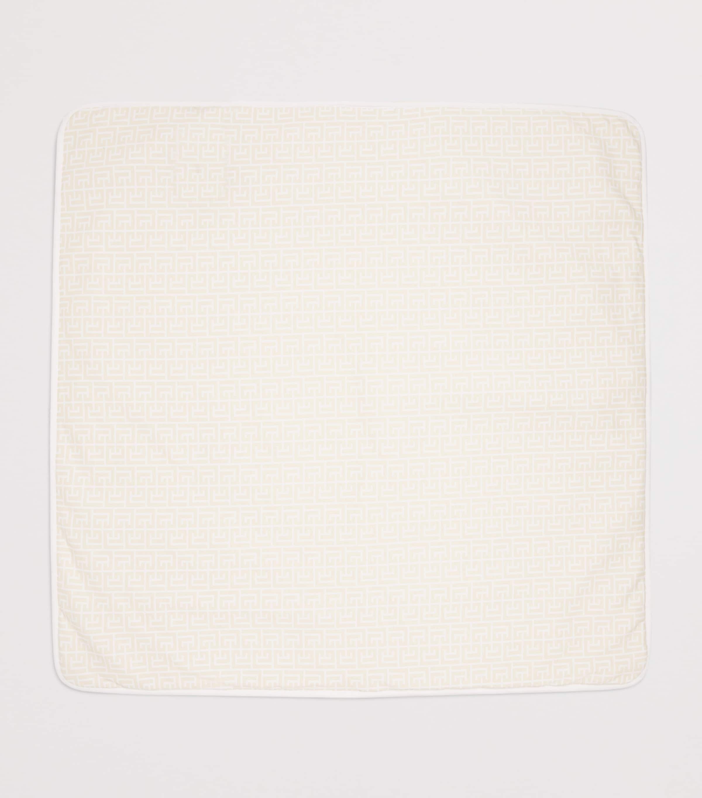 Balmain bomull monogram babyteppe - britisk produkt