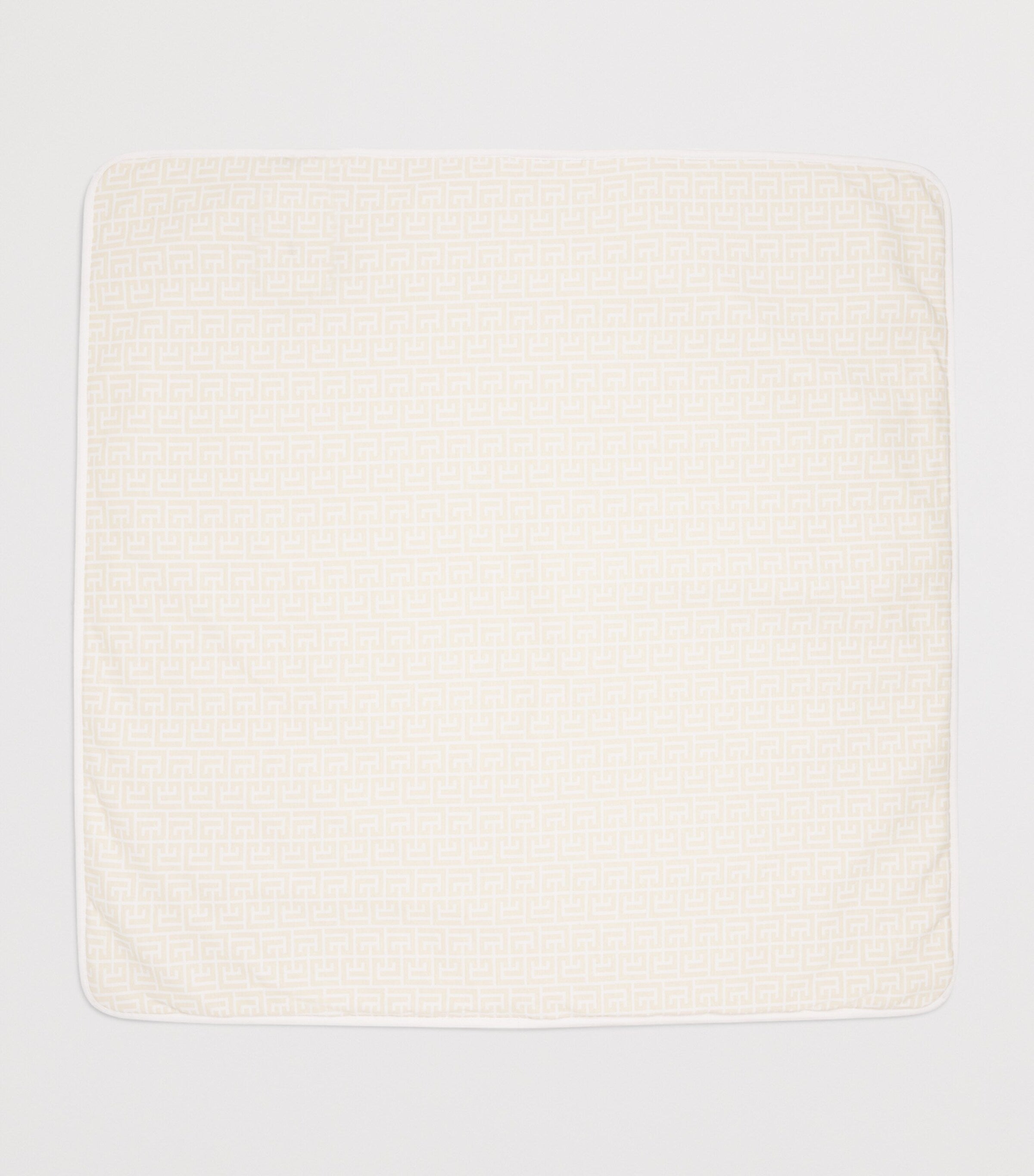 Balmain cotton monogram baby blanket - British product