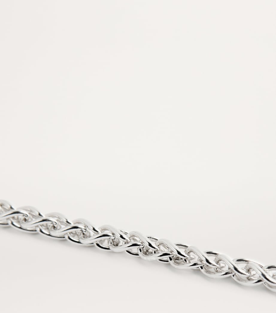 Tom Wood Robin bracelet sterling silver gold pendant UK version