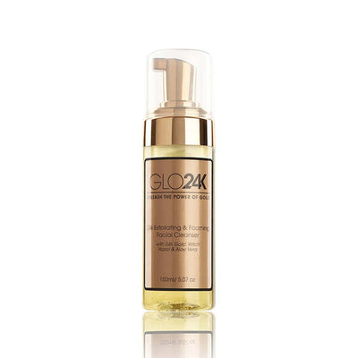 GLO24K 24k Exfoliating Foaming Facial Cleanser