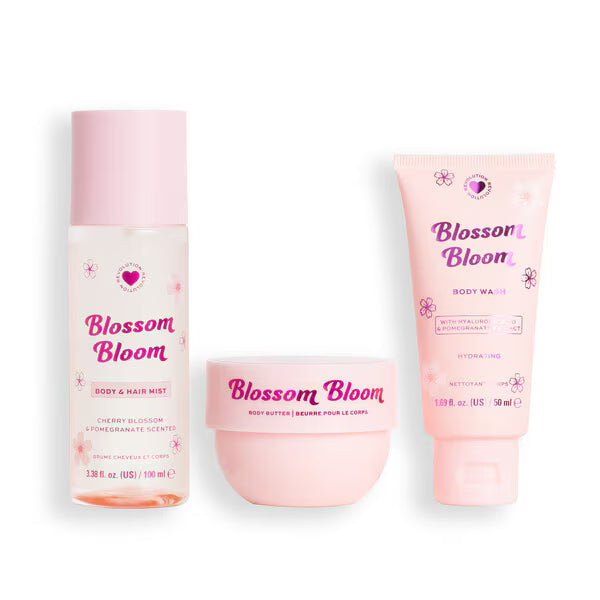 I Heart Revolution Blossom Bloom Bath & Body Gift Set, UK version