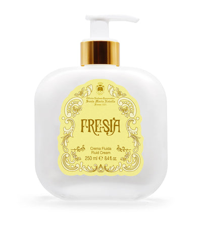 Harrods Santa Maria Novella Fresia Fluid Body Cream Body Moisturiser 250ml- Buy online at McGrocer