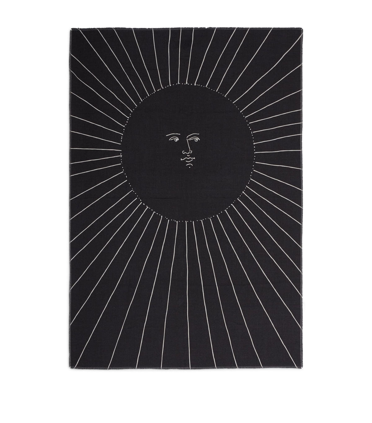Fornasetti Plaid Solitudine Throw 140cm x 200cm - British product
