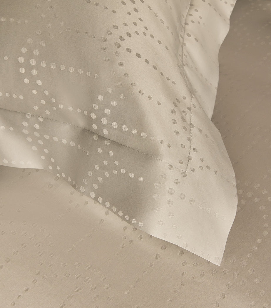 Celso de Lemos Evora Perle square pillowcase 65cm x 65cm - British product