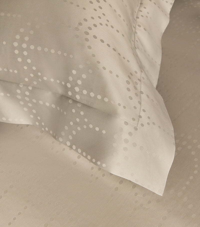 Celso de Lemos Evora Perle square pillowcase 65cm x 65cm - British product
