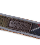 Barbour reflective tartan dog lead 1m (British brand)