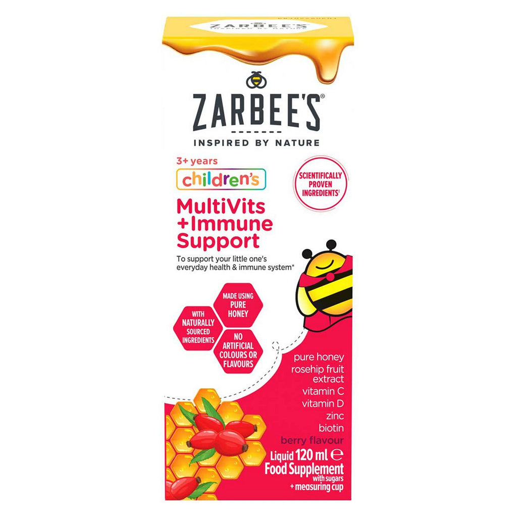 Zarbee’s® Children’s MultiVits + Immune Support - 120ml